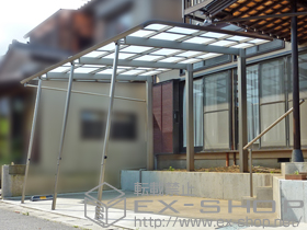 のカーポート レガーナポートシグマIII 積雪〜20cm対応+着脱式サポート柱 施工例