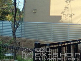 のフェンス・柵 サニーブリーズフェンスS型 間仕切りタイプ 施工例