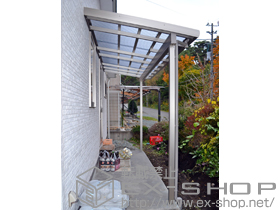 のテラス屋根 ナーラテラス 3000 テラスタイプ 単体 積雪〜100cm対応 施工例