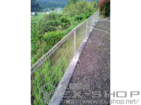 のフェンス・柵 メッシュフェンス G10-R 施工例