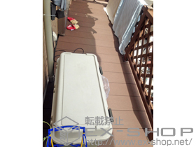 のウッドデッキ リウッドデッキ 200+リウッドデッキフェンス2型 ラチス格子パネル 施工例