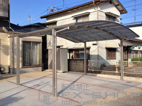 のカーポート レイナツインポートグラン　積雪〜20cm対応 施工例