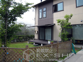 のオーニング・日よけ 彩風C型 リモコン式 施工例