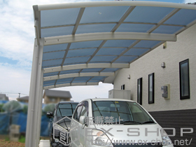 のカーポート レイナポートグラン 縦連棟　積雪〜20cm対応 施工例