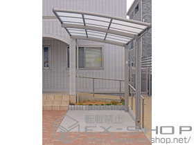 のサイクルポート・駐輪場 カーブポートシグマIII ミニ 積雪〜20cm対応 施工例