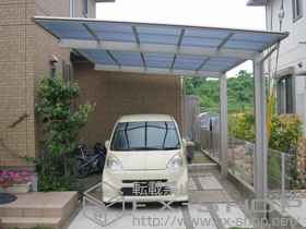 のカーポート エフルージュグラン　積雪〜20cm対応 施工例