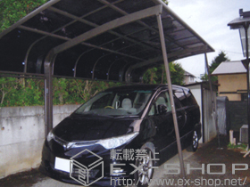 のカーポート テールポートシグマIII 耐風圧強度仕様 積雪〜30cm対応 施工例