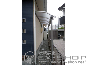 のテラス屋根 プレシオステラス R型 テラスタイプ 単体 積雪〜20cm対応 施工例