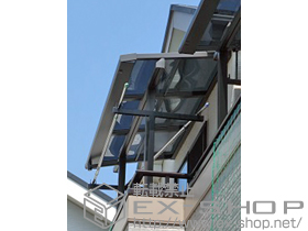 のバルコニー・ベランダ屋根 ライザーテラスII F型 屋根タイプ 単体 積雪〜20cm対応 施工例