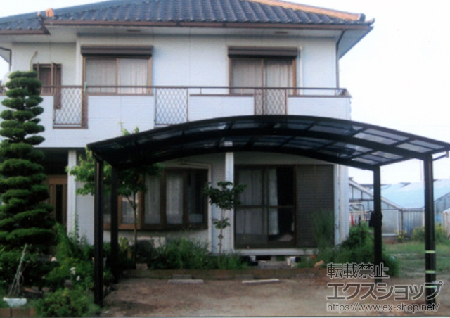 のカーポート プレシオスポート ワイド 積雪〜20cm対応 施工例