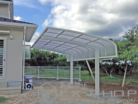 のカーポート レイナキャップポートグラン　積雪〜20cm対応 施工例