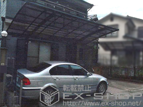 のカーポート カーブポートシグマIII 積雪〜20cm対応 施工例