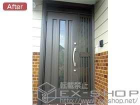 の玄関ドア リシェント P1型 施工例