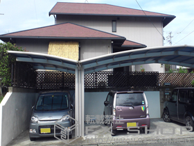 のカーポート レイナポートグラン　積雪〜20cm対応 施工例