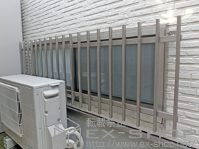 の面格子・窓格子 【特注】アルミ面格子Ａ型格子 施工例