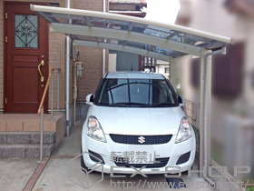 のカーポート プレシオスポート 積雪〜20cm対応 施工例