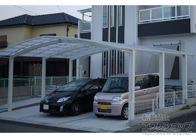 のカーポート レイナトリプルポートグラン　積雪〜20cm対応 施工例