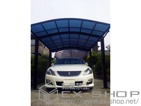 のカーポート レイナワンポートグラン　積雪〜20cm対応＋屋根ふき材補強部品 施工例