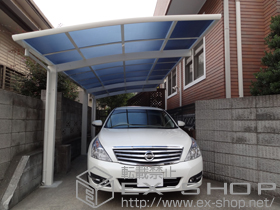 のカーポート レイナポートグラン 延長　積雪〜20cm対応 施工例