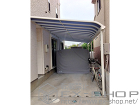 のテラス屋根 ヴェクターテラス R型 テラスタイプ 連棟 積雪〜20cm対応 施工例