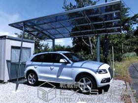 YKKAP�̃J�[�|�[�g ���C�i�|�[�g�O�����@�ϐ�`20cm�Ή�+���E���T�|�[�g 2�{�� �{�H��