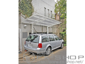 のカーポート レイナポートグラン　積雪〜20cm対応＋追加部材 施工例