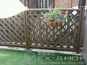 LIXIL ���N�V��(TOEX)�̃t�F���X �X�e�C�E�b�h�t�F���XM1�^ �Ԏd�؂�^�C�v �{�H��