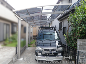 のカーポート レイナポートグラン 縦連棟　積雪〜20cm対応 施工例