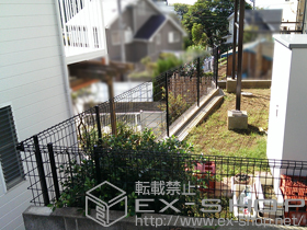 のフェンス・柵 ハイグリッドフェンスN8型 施工例