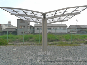 のカーポート レイナポートグラン Y合掌　積雪〜20cm対応 施工例