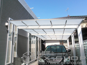 のカーポート アーキフィット 延長 積雪〜20cm対応 施工例