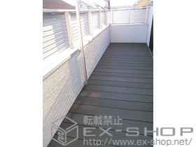 のウッドデッキ バルコニー用リウッドデッキ 施工例