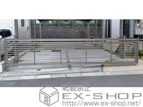 のカーゲート ワイドオーバードアS1型 手動式 施工例