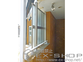 のフェンス・柵 シャレオRP型フェンス 多段柱タイプ 施工例