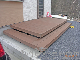 のウッドデッキ リウッドデッキ 200 施工例