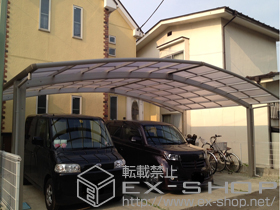 のカーポート レイナトリプルポートグラン　積雪〜20cm対応 施工例