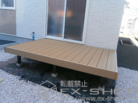 のウッドデッキ リコステージII 施工例