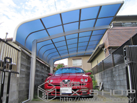 のカーポート レイナキャップポートグラン　積雪〜20cm対応 施工例