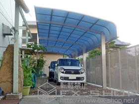 のカーポート レイナキャップポートグラン 縦連棟　積雪〜20cm対応 施工例