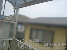 のバルコニー バルコニー BY-X型 千本格子 単体 柱建て式 施工例