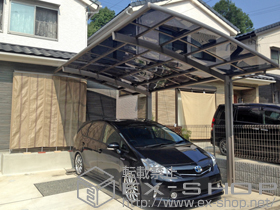 のカーポート カーブポートシグマIII 積雪〜20cm対応 施工例