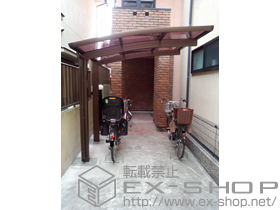 のサイクルポート・駐輪場 レイナポートグランミニ 積雪〜20cm対応 施工例