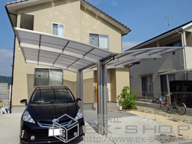 のカーポート プレシオスポート Y合掌 積雪〜20cm対応 施工例