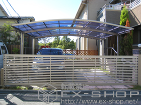 のカーゲート ワイドオーバードアS3型 電動式 施工例