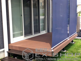 のウッドデッキ リコステージII 施工例