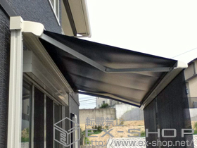 のオーニング・日よけ 彩風CR型 手動式 施工例