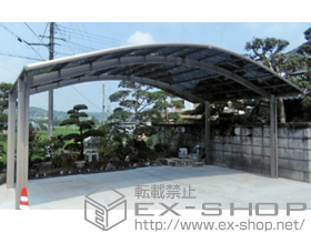 のカーポート リベルポートシグマIII 3台用 積雪〜20cm対応 施工例