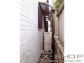 のテラス屋根 プレシオステラス R型 テラスタイプ 単体 積雪〜20cm対応 施工例