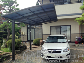 のカーポート カーブポートシグマIII 積雪〜20cm対応 施工例