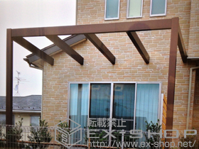 のパーゴラ リレーリアパーゴラ 基本セット 施工例